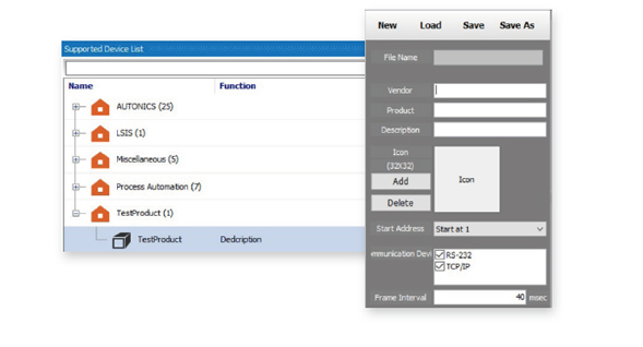 Modbus Device Editor